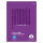 Staufen Premio CB A4 80 Blatt Lin.25 90g violett 9mm lin. m. Rand 4-Loch