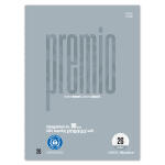 Staufen Premio CB A4 80 Blatt Lin.26 90g/qm grau 5mm kar....