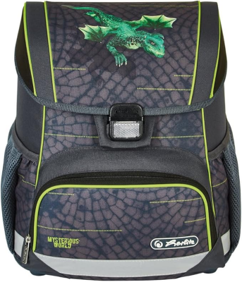 Herlitz® Schulrucksack Loop Jugend Schulranzen Rückentasche | Volumen 16L | Herren Damen Unisex Sportlich | Für Studenten Alltag | Geräumig Haltbar | Dragon Quest, multicoloured, Modern