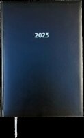 2025 ADINA Buchkalender A4 schwarz 1 Tag auf 1 Seite auch...