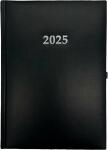 2025 ADINA Wochenkalender A5+ schwarz 24x16cm 1 Woche auf 2 S