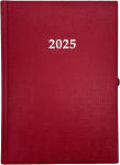 2025 ADINA Wochenkalender A5+ rot-metallic 24x16cm 1...