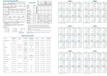 2025 ADINA Wochenkalender A5+ türkis 24x16cm 1 Woche auf 2 Seiten cremefarbenes 80g Papier