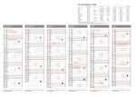 2025 ADINA Monatskalender A4quer 1S/1Monat Ringbindung Wandaufhängung