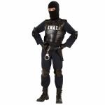 WIDMANN Kinderkostüm Agent SWAT schwarz...
