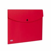 ELBA Brieftaschen Urban PP rot DIN A4 5 Stück