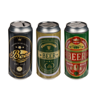 OOTB Metall-Spardose Bierdose ca. 16 x 7 cm