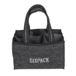 OOTB Flaschentasche aus Filz mit 6 Fächern Sixpack