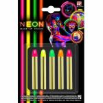 WIDMANN Neon Schminkstifte 15g 5 Stück