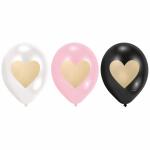 amscan Balloons Everyday Love 28cm Latex 6 Stück