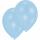 amscan Luftballons Pearl blau Ø27,5cm 25 Stück
