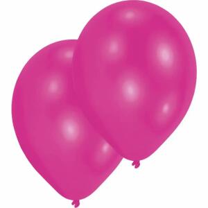 amscan Luftballons Metallic magenta Ø27,5cm 25 Stück