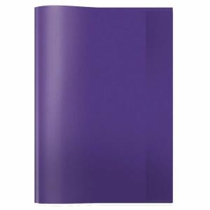 HERMA Heftschoner transparent violett DIN A4