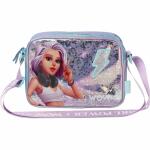 WOW GENERATION Handtasche Polyester rosa/silber
