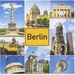 HOME FASHION Servietten Berlin Sights 3-lagig 33x33cm 20...