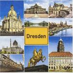 HOME FASHION Servietten Dresden Sights 3-lagig 33x33cm 20...