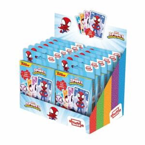 Kartenspiel Marvel Spidey und seine Super-Freunde Quartett 4-in-1 Faltschachtel