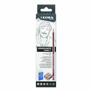 LYRA Graphitset Graduate Manga 8 Teile