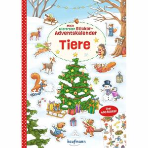 Kaufmann Mein allererster Sticker-Adventskalender Tiere