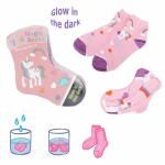 DEPESCHE Ylvi Magische Socken Glow in the dark