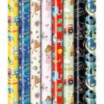 Geschenkpapier Bambini 70x200cm 8fach sortiert