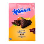 Manner Orangen Herzen Waffelherzen mit feiner...
