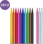 Faber Castell Filzstift Einhorn 10+3 und Sticker