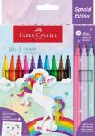 Faber Castell Filzstift Einhorn 10+3 und Sticker