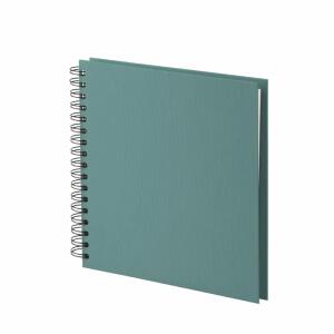 RÖSSLER Fotoalbum Wire-o S.O.H.O. Wire-o 60 weiße Seiten opal 250x230x30mm