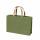 RÖSSLER Geschenktasche Coco jute-green 400x270x115mm