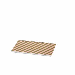 RÖSSLER Wochenplaner Wire-o Vivian rose/green 290x130mm