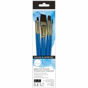 Daler Rowney Aquarellpinsel Set simply 5 Stück