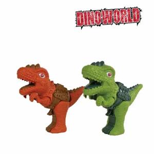 Dinosaurier mit Licht Sound und Rauch 17cm 2fach sortiert