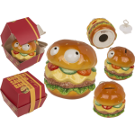 OOTB Spardose mit Schloss Burger mit Augen in Box
