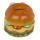 OOTB Spardose mit Schloss Burger mit Augen in Box
