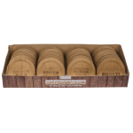 OOTB Holz-Untersetzer mit Spuch und Flaschenöffner