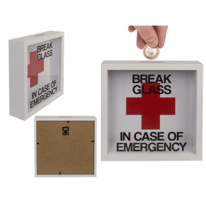 OOTB Holz-Spardose Emergency Fund