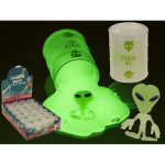 OOTB Alien-Schleim mit Alien-Figur Glow in the Dark