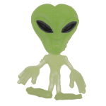 OOTB Alien-Schleim mit Alien-Figur Glow in the Dark