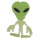OOTB Alien-Schleim mit Alien-Figur Glow in the Dark