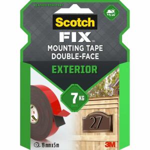 Scotch Tape Außenmontageband Doppelseitig 19mmx5m bis 7kg