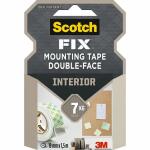 Scotch Tape Innenmontageband FIX Doppelseitig 19mmx1,5m...