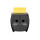Post-it Haftnotizspender Z-Notes Eule mit Haftnotizen schwarz