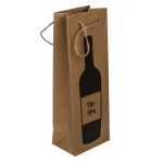 OOTB Weinflaschen-Kraftpapier-Geschenktüte