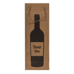 OOTB Weinflaschen-Kraftpapier-Geschenktüte
