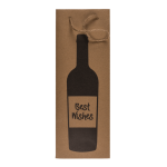 OOTB Weinflaschen-Kraftpapier-Geschenktüte