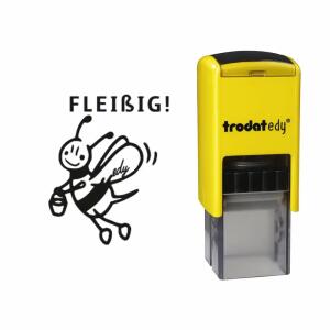 trodat edy Stempel Biene zitronengelb