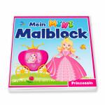 Malblock Mini Prinzessin 10x10,5cm