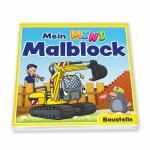 Malblock Mini Baustelle 10x10,5cm