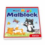 Malblock Mini Katzen 10x10,5cm